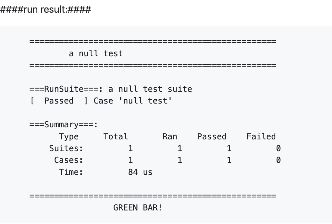 项目简介：xcut 是一个针对c的单元测试框架，是lcut的一个分支项目，加入了一些新特性。